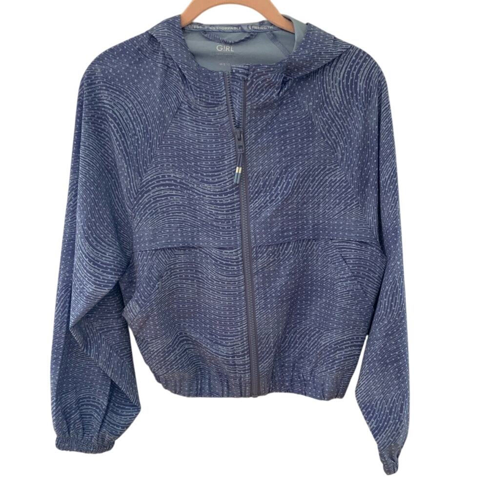 Athleta girl Ready for Rain Purple Jacket size medium 8/10